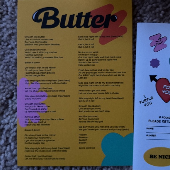 BTS – Butter Album Set - Picture 4 of 7